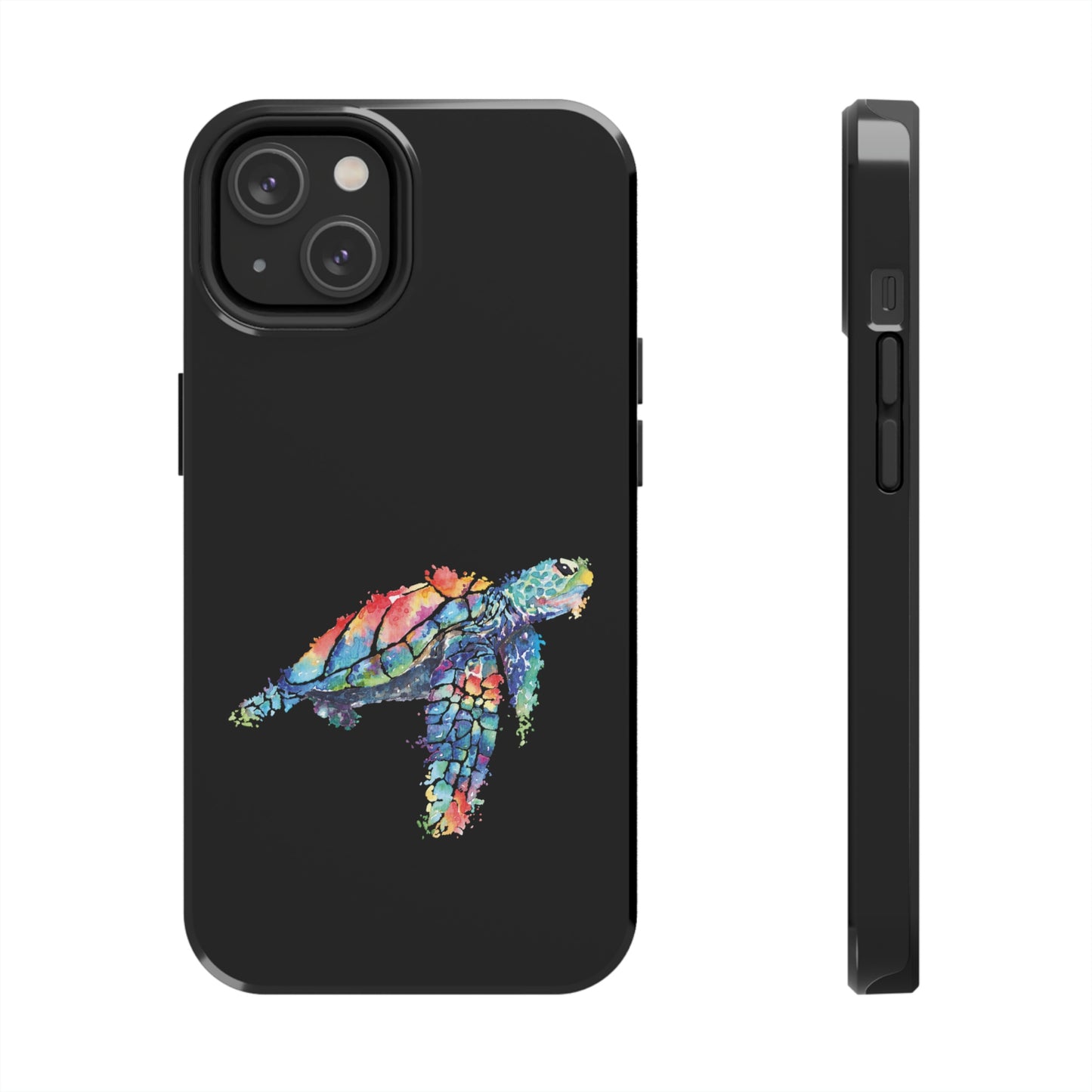 Multicolor Turtle Tough Phone Cases, Case-Mate Phone Case