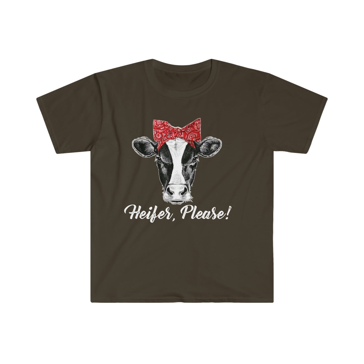 Unisex Softstyle T-Shirt -Heifer Please!- Graphic Tees!