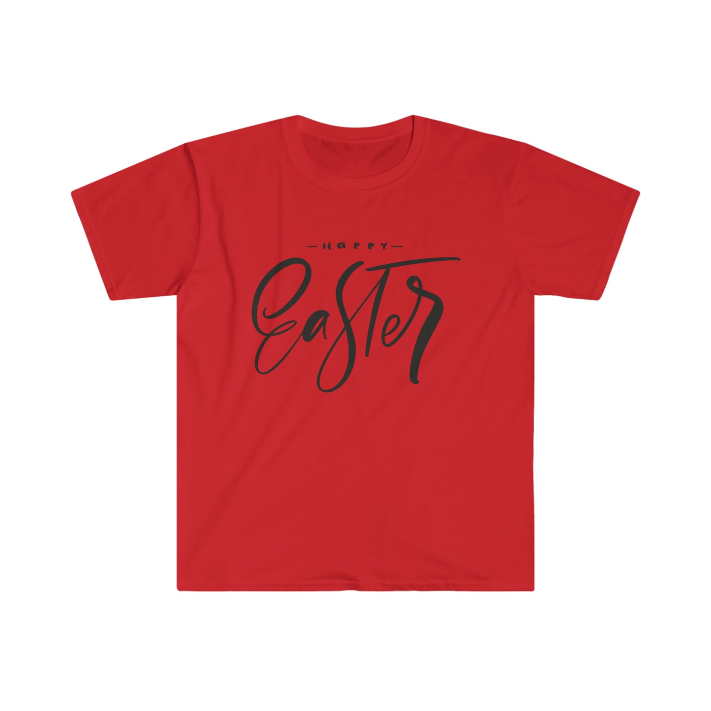 Happy Easter Unisex Softstyle T-Shirt Graphic Tees!