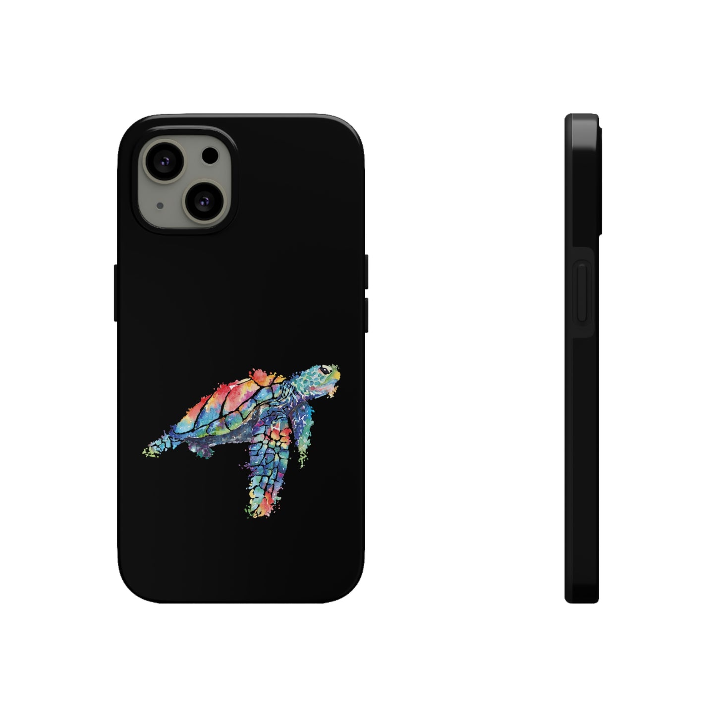 Multicolor Turtle Tough Phone Cases, Case-Mate Phone Case