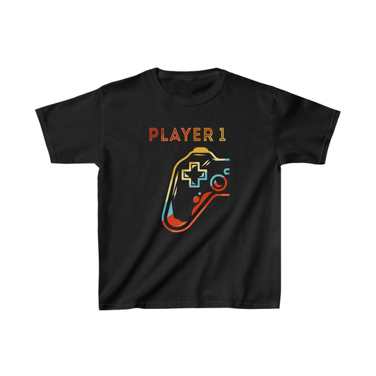 Player 1 Kids Heavy Cotton™ Tee Kids Apparel