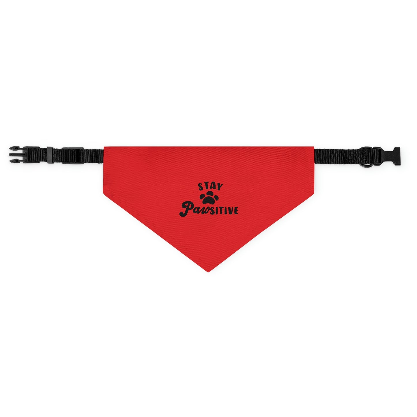 Stay Pawsitive Pet Bandana Collar Pets!