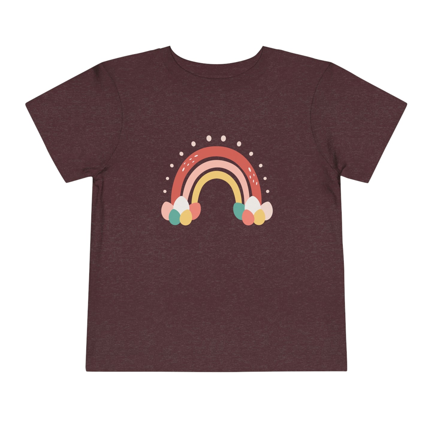 Easter Rainbow Toddler Short Sleeve Kids Apparel