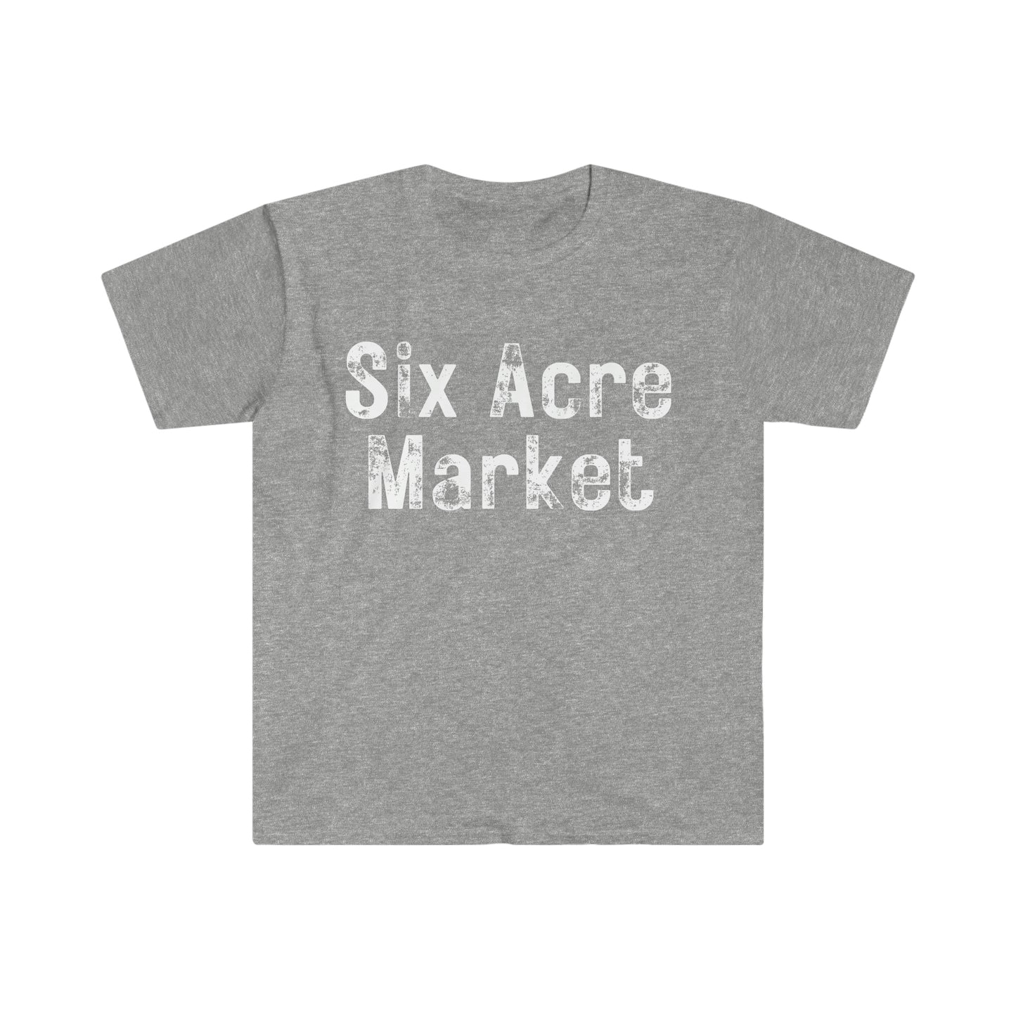 Six Acre Market Merch Unisex Graphic Tees!