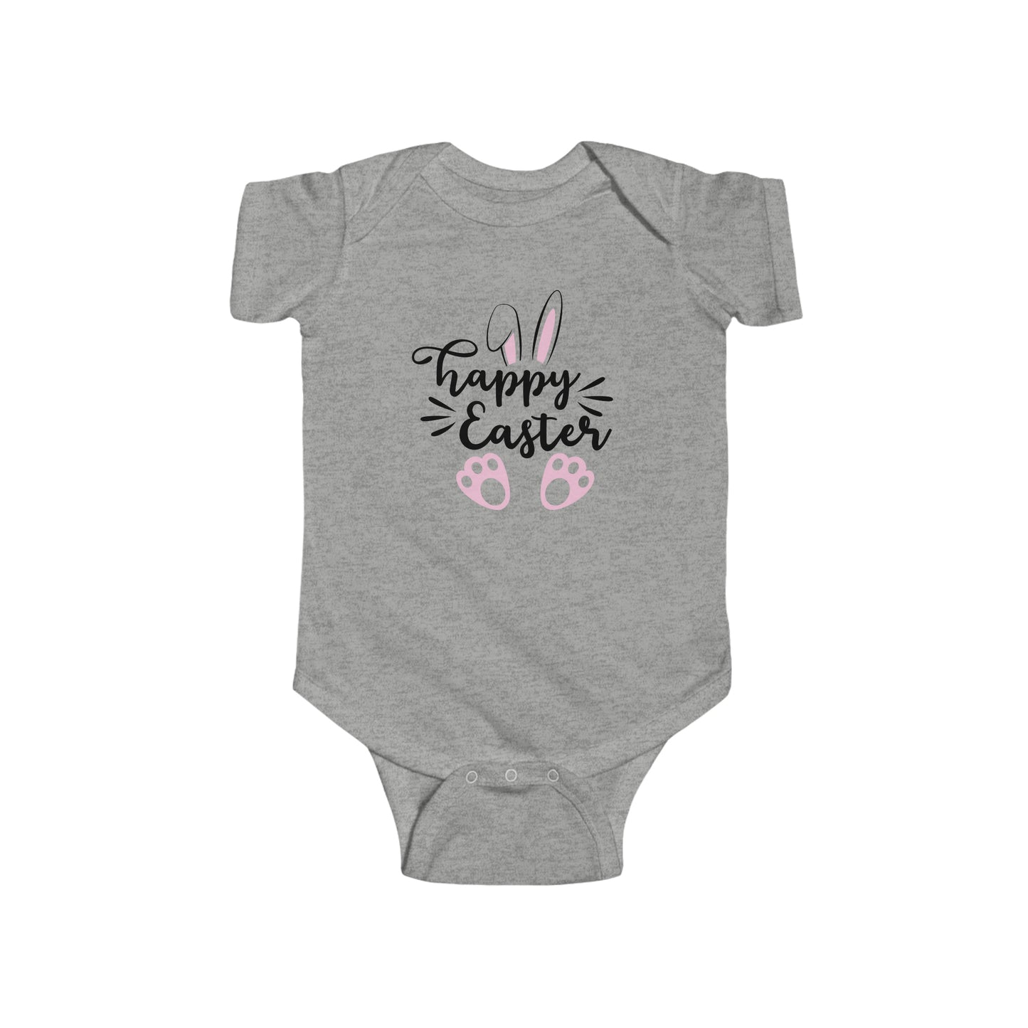 Happy Easter Infant Fine Jersey Bodysuit Kids Apparel