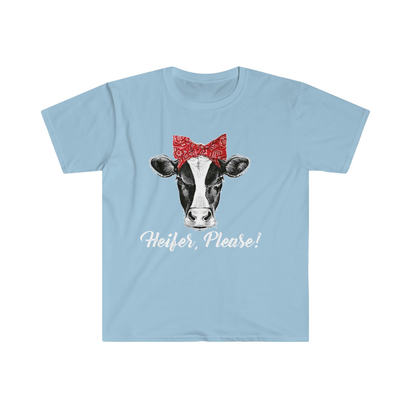 Unisex Softstyle T-Shirt -Heifer Please!- Graphic Tees!