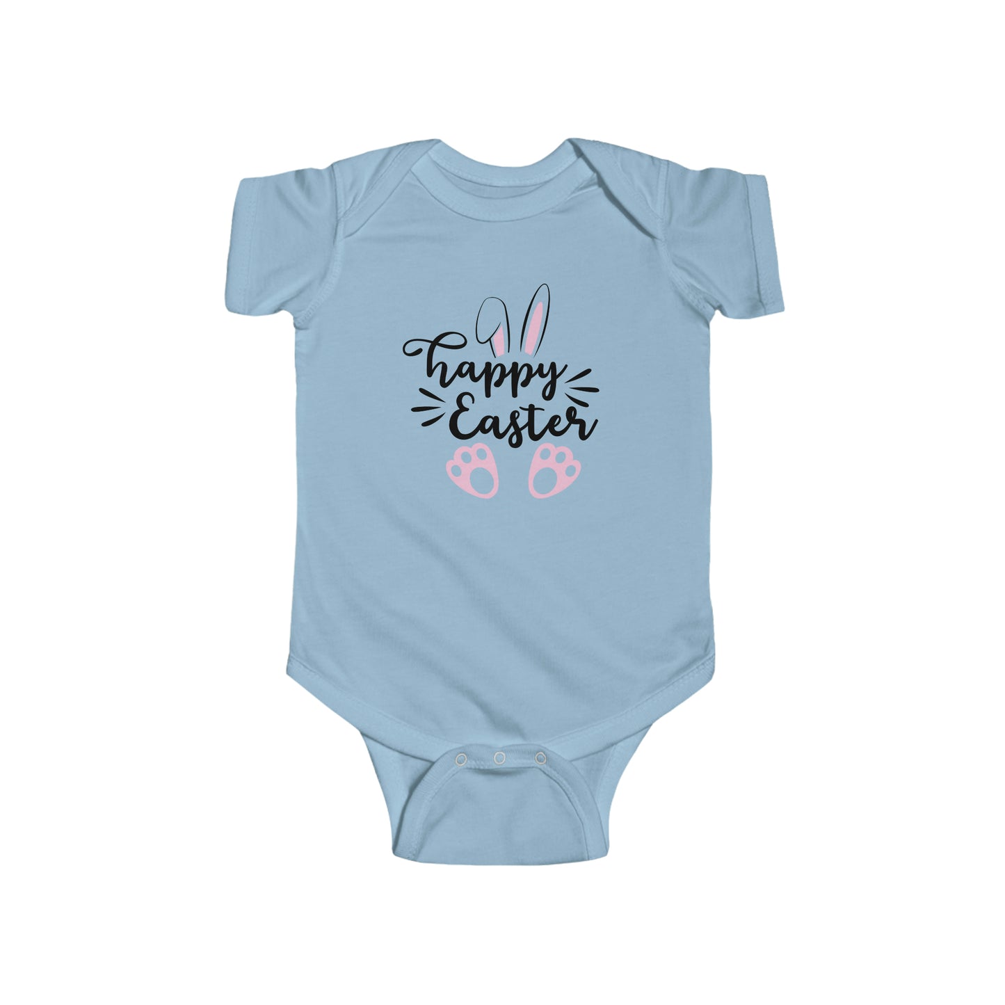 Happy Easter Infant Fine Jersey Bodysuit Kids Apparel