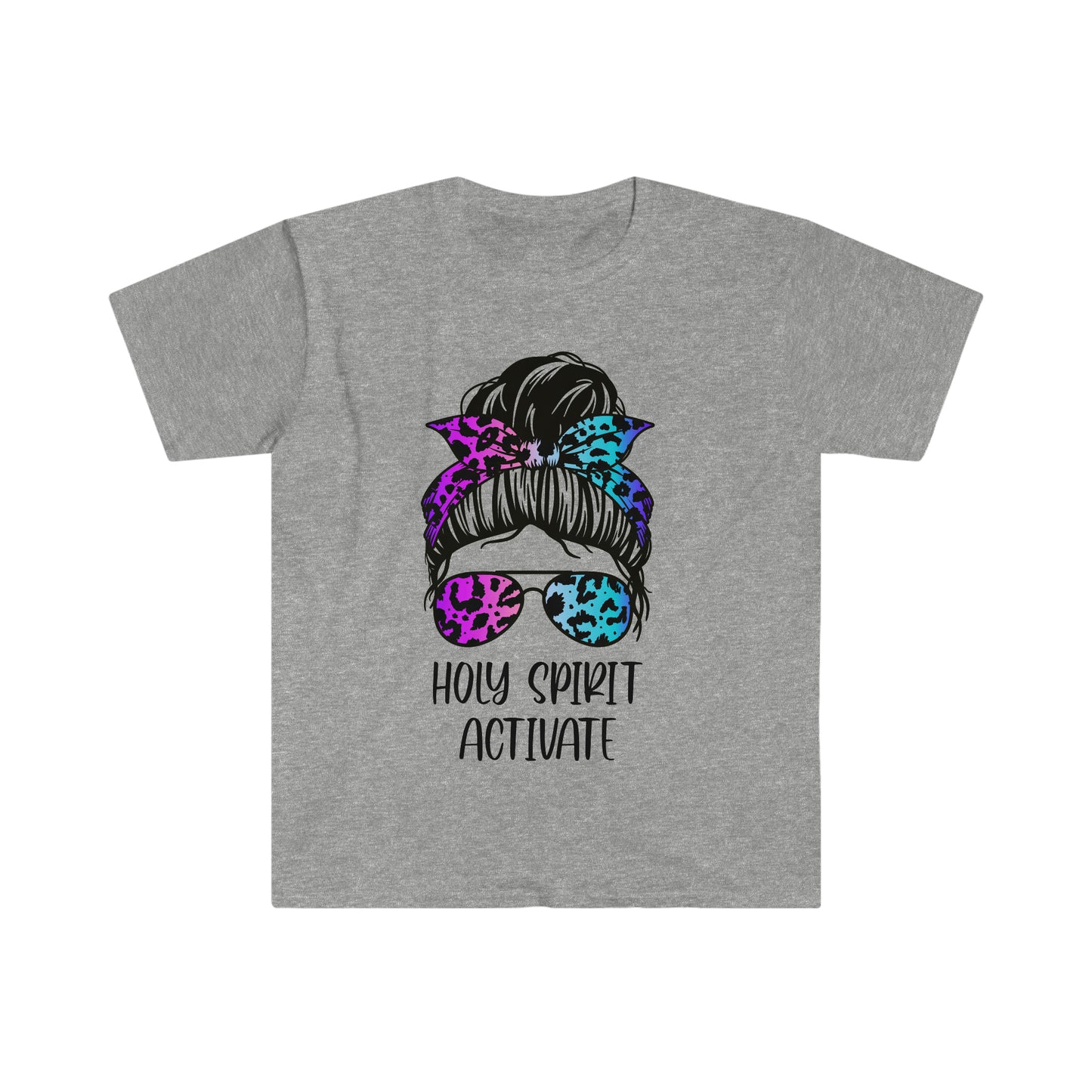 Holy Spirit Activate Unisex Softstyle T-Shirt Graphic Tees