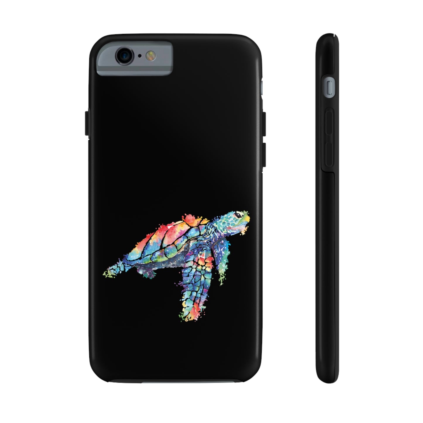 Multicolor Turtle Tough Phone Cases, Case-Mate Phone Case