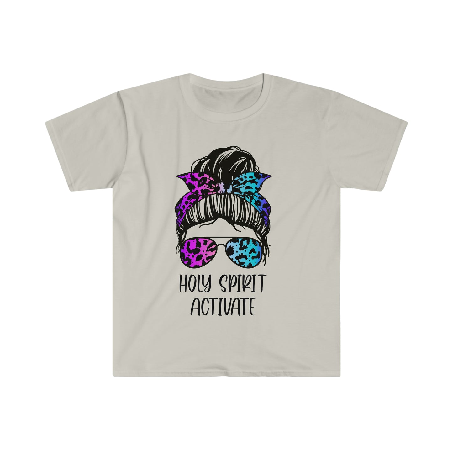 Holy Spirit Activate Unisex Softstyle T-Shirt Graphic Tees