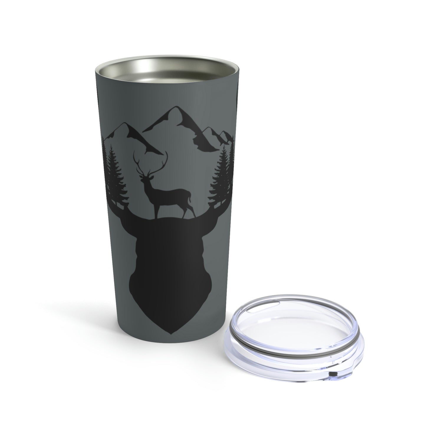 Deer in Mountains Tumbler 20oz