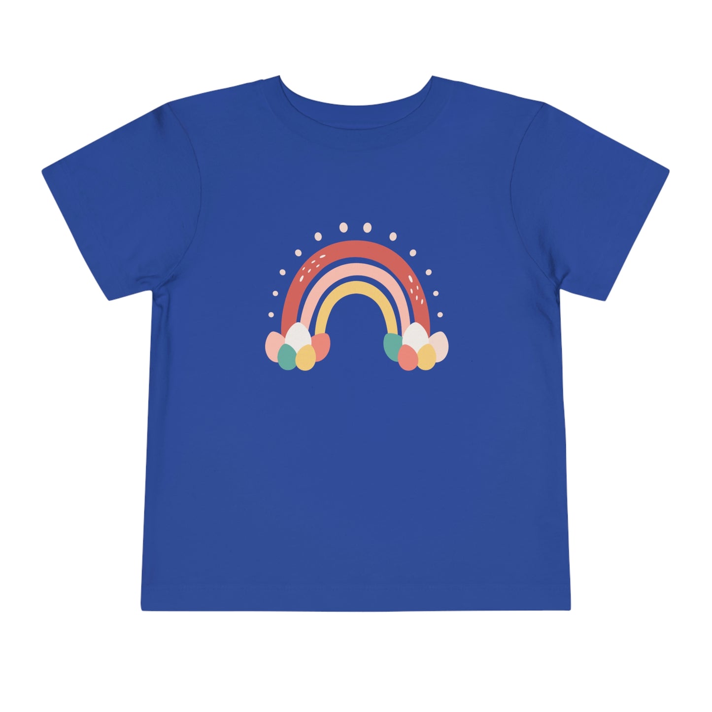 Easter Rainbow Toddler Short Sleeve Kids Apparel