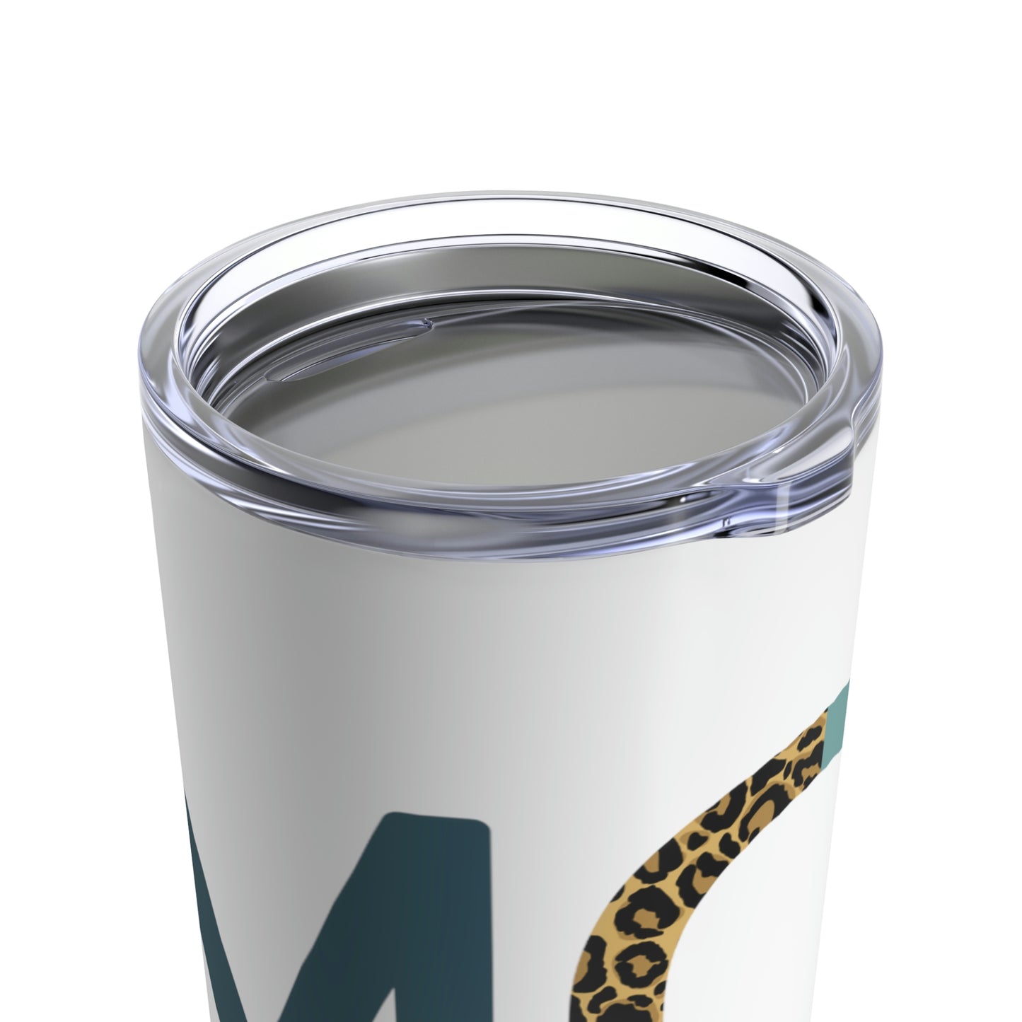 MOM cheetah print Tumbler 20oz drinkware