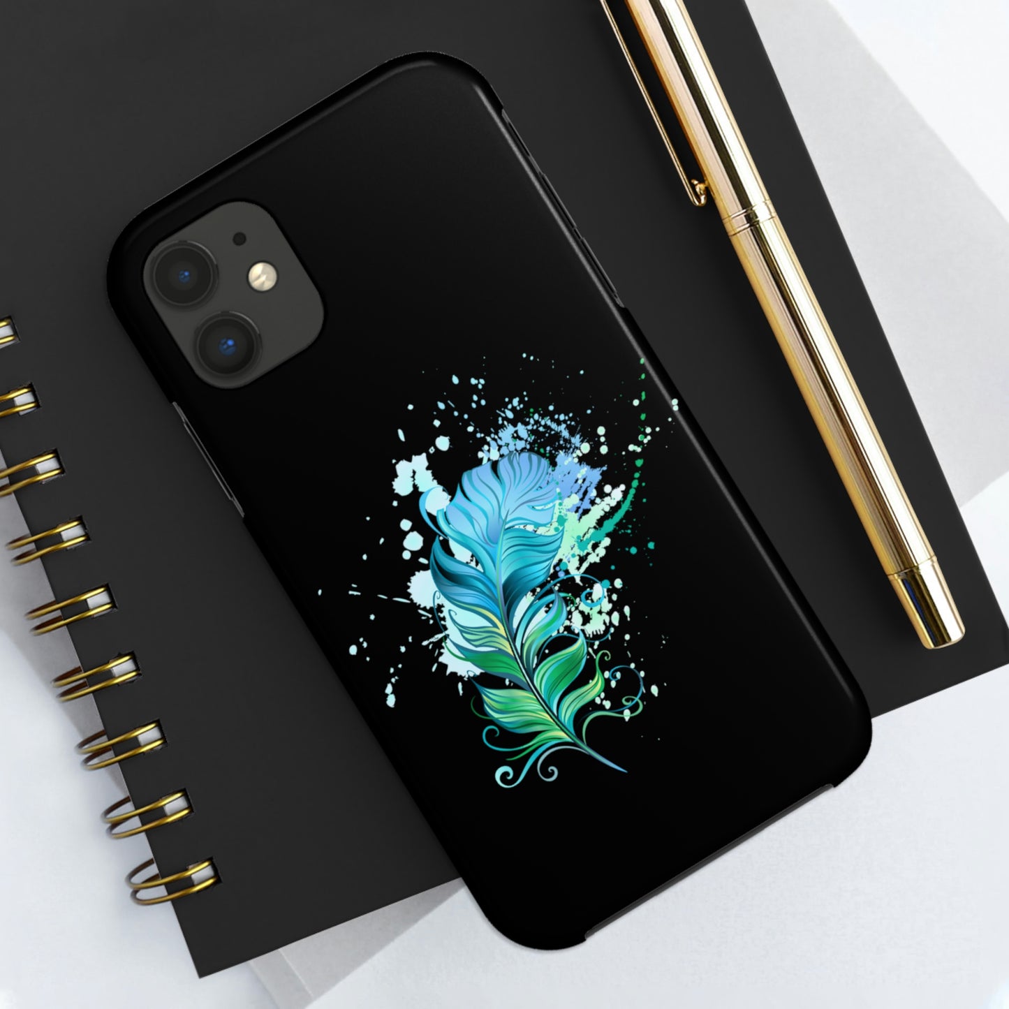 Feather Splash Tough Phone Cases, Case-Mate Phone Case