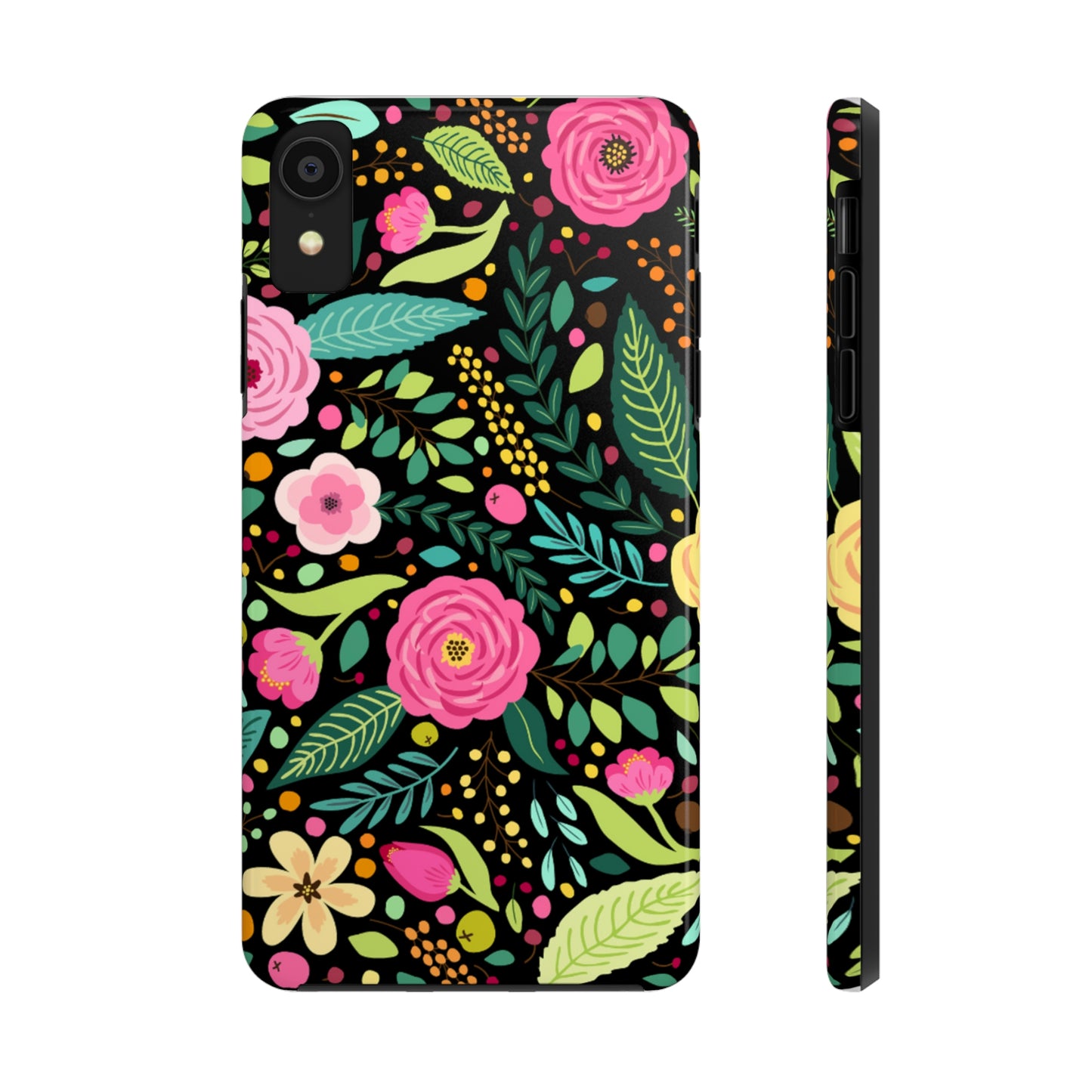 Floral and Leaves Tough Phone Cases, Case-Mate Phone Case