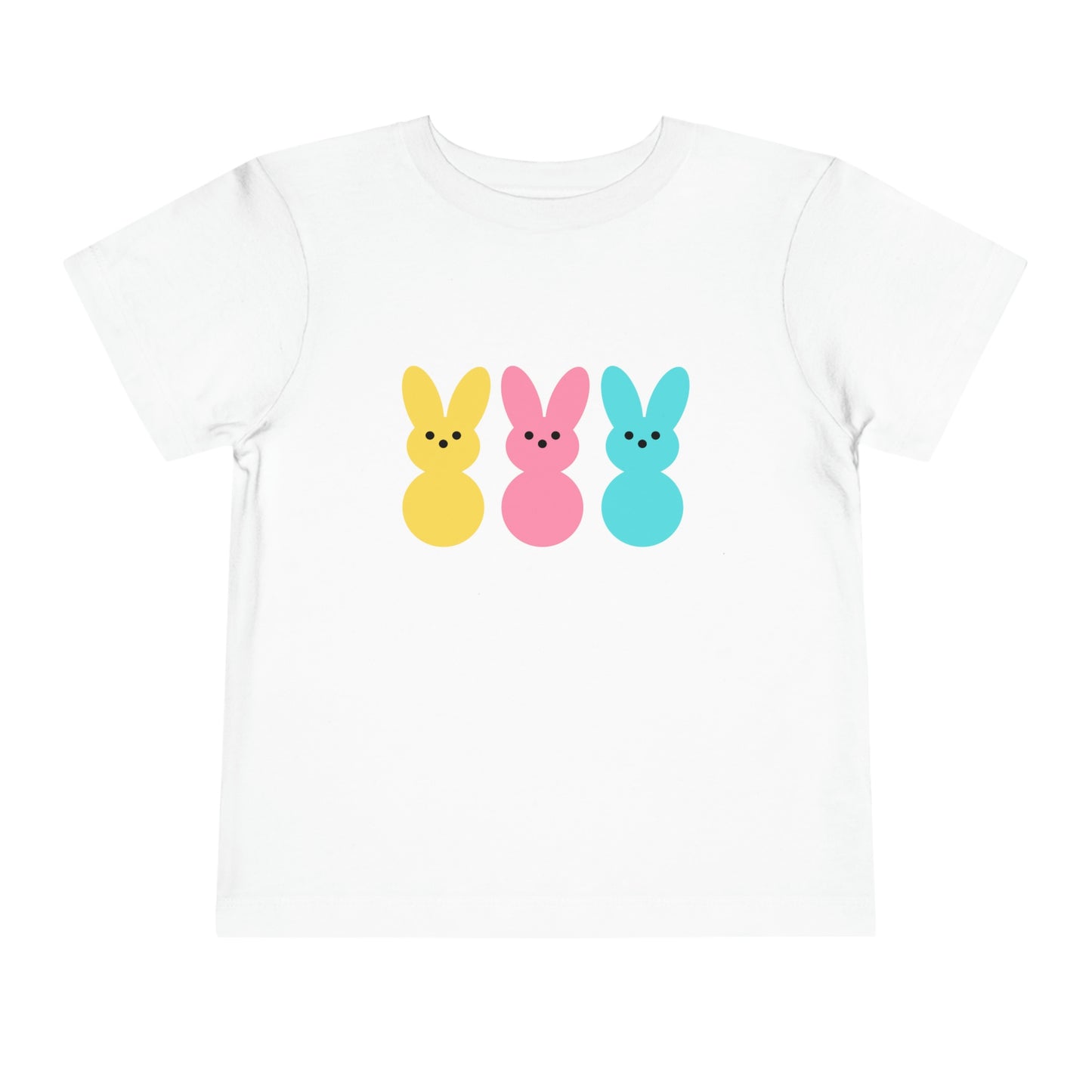 3 bunny's Easter Toddler Short Sleeve Tee Kids Apparel