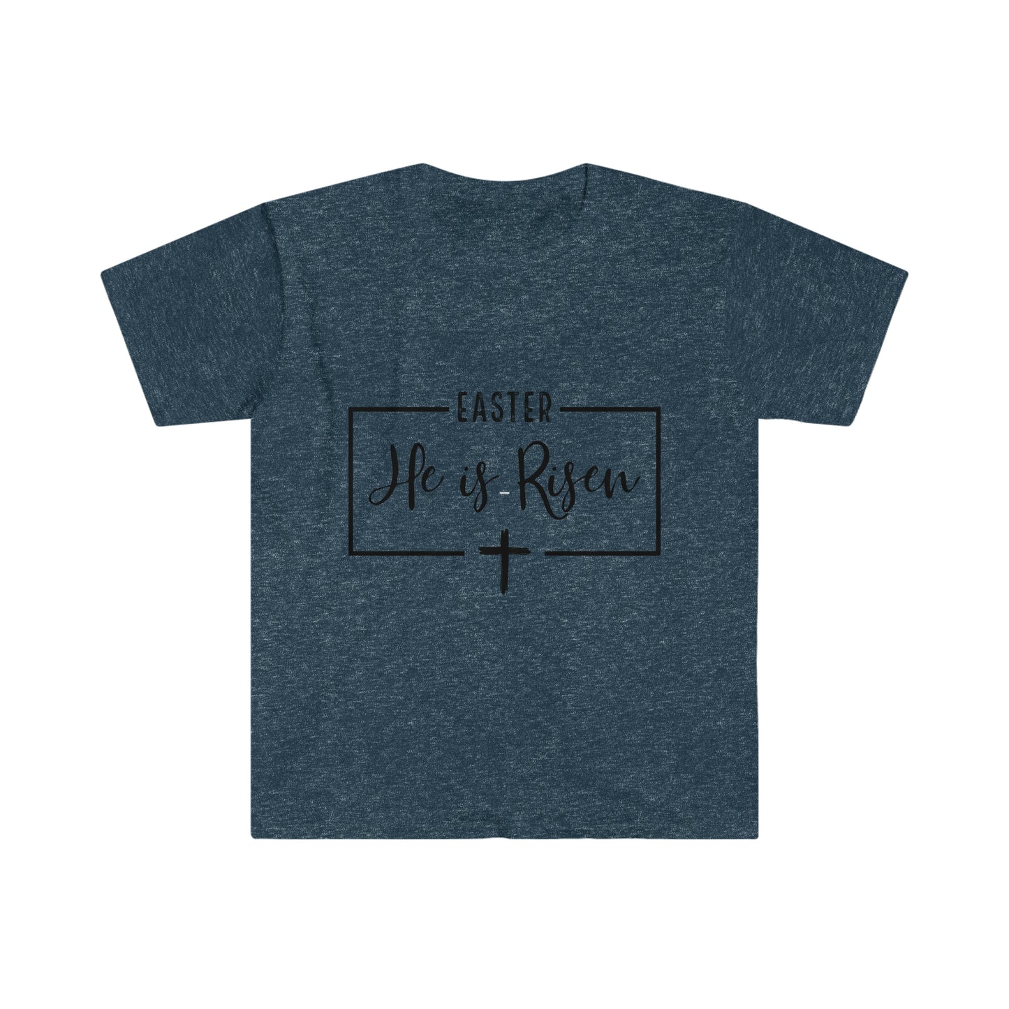 Easter He is Risen Unisex Softstyle T-Shirt Graphic Tees