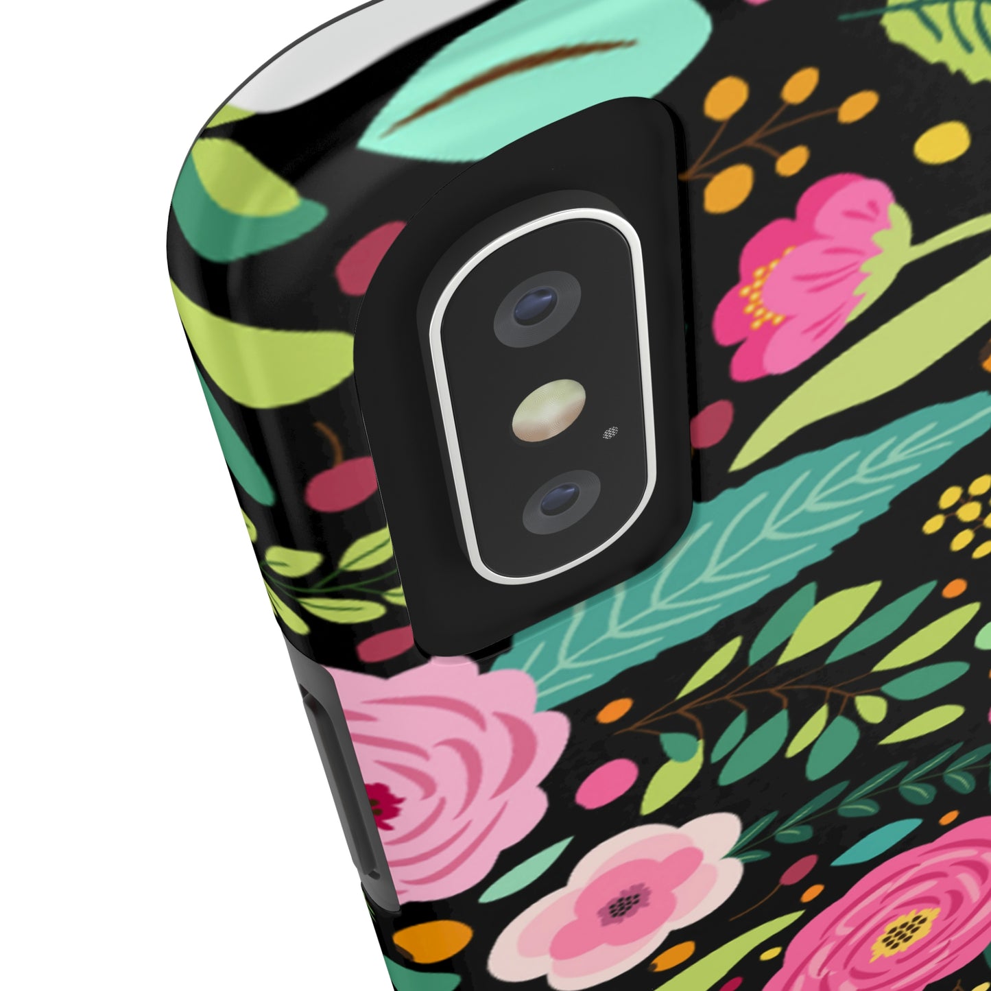 Floral and Leaves Tough Phone Cases, Case-Mate Phone Case