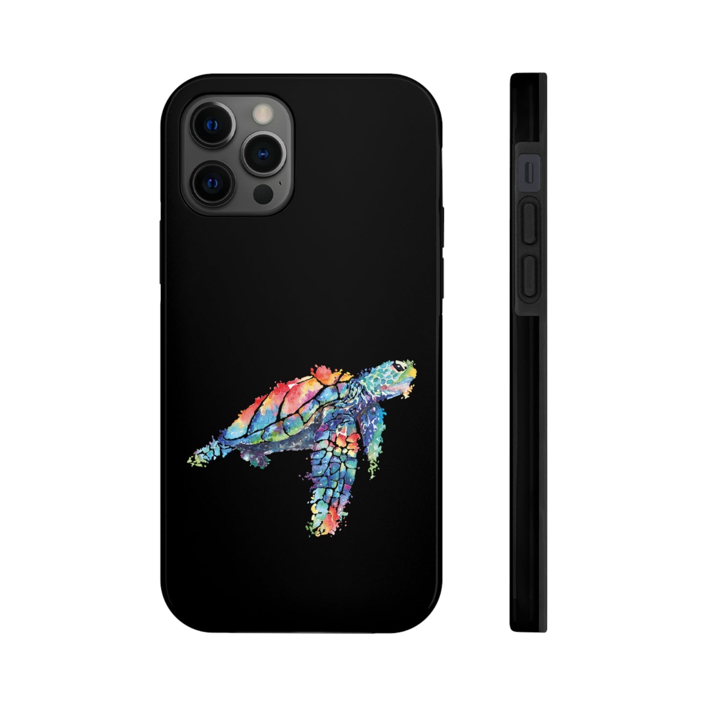 Multicolor Turtle Tough Phone Cases, Case-Mate Phone Case