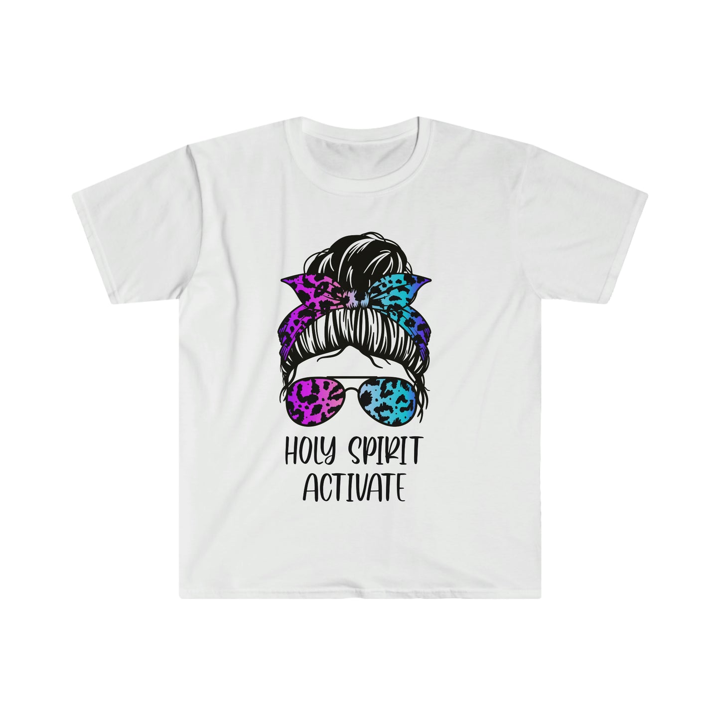 Holy Spirit Activate Unisex Softstyle T-Shirt Graphic Tees