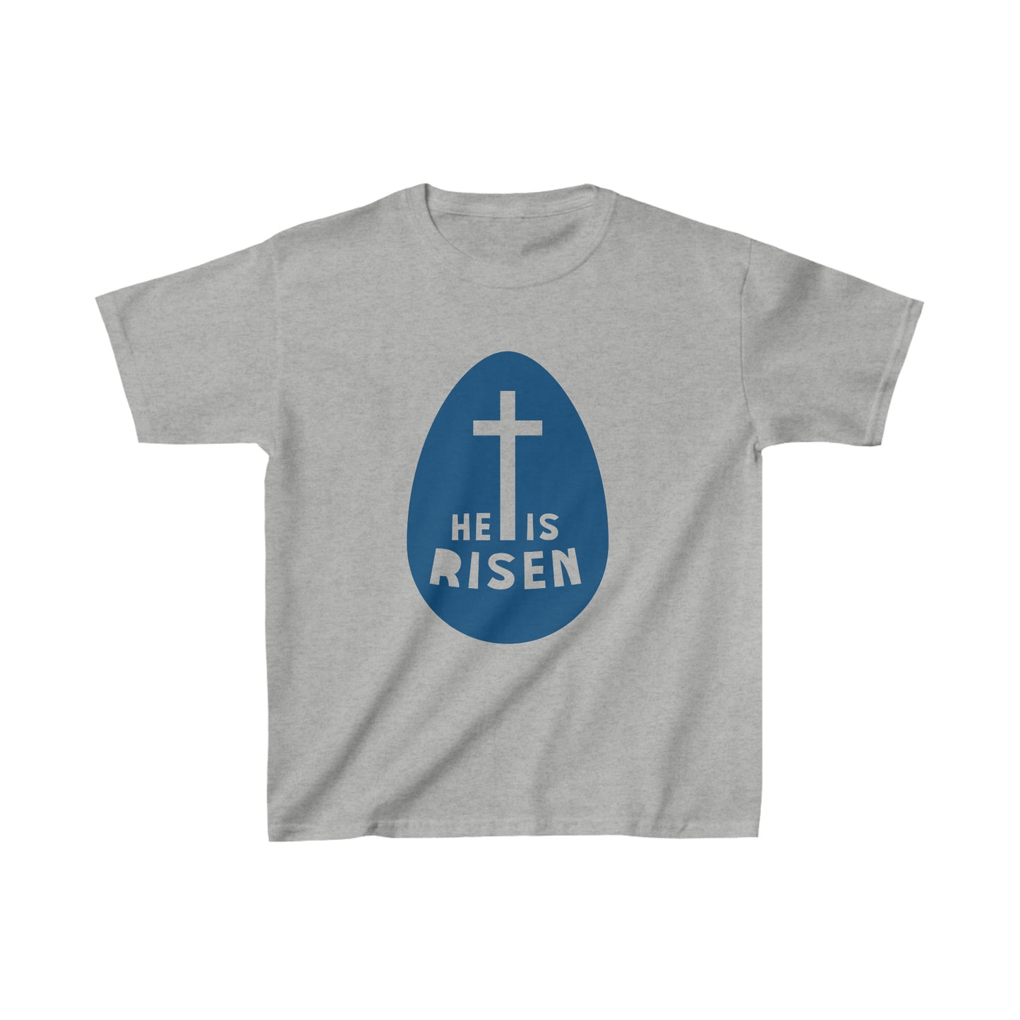 Easter Egg- He is Risen Kids Heavy Cotton™ Tee