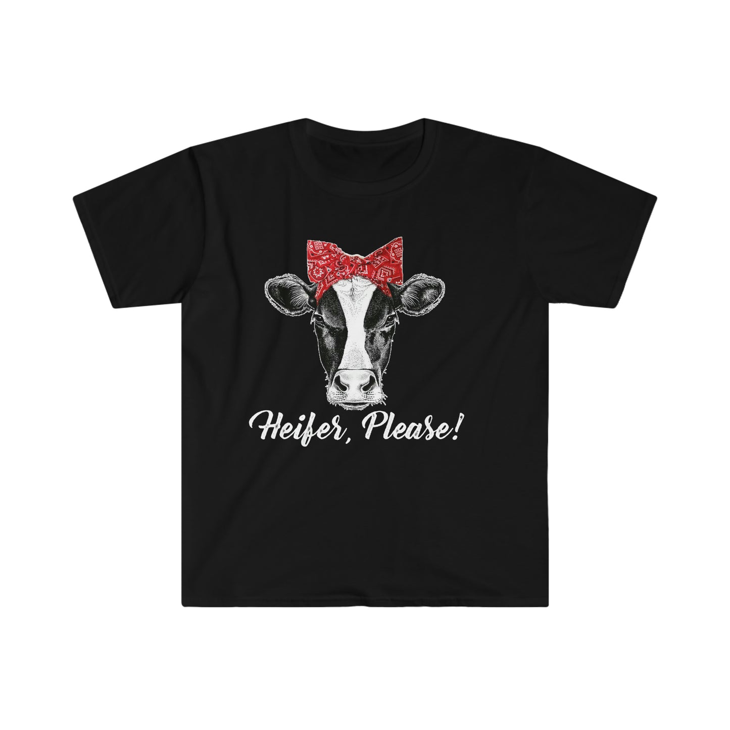 Unisex Softstyle T-Shirt -Heifer Please!- Graphic Tees!