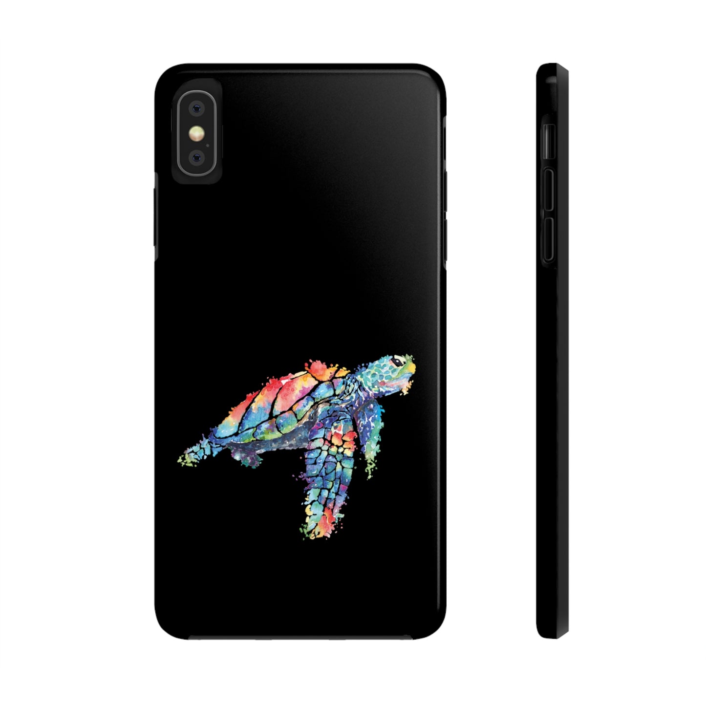 Multicolor Turtle Tough Phone Cases, Case-Mate Phone Case