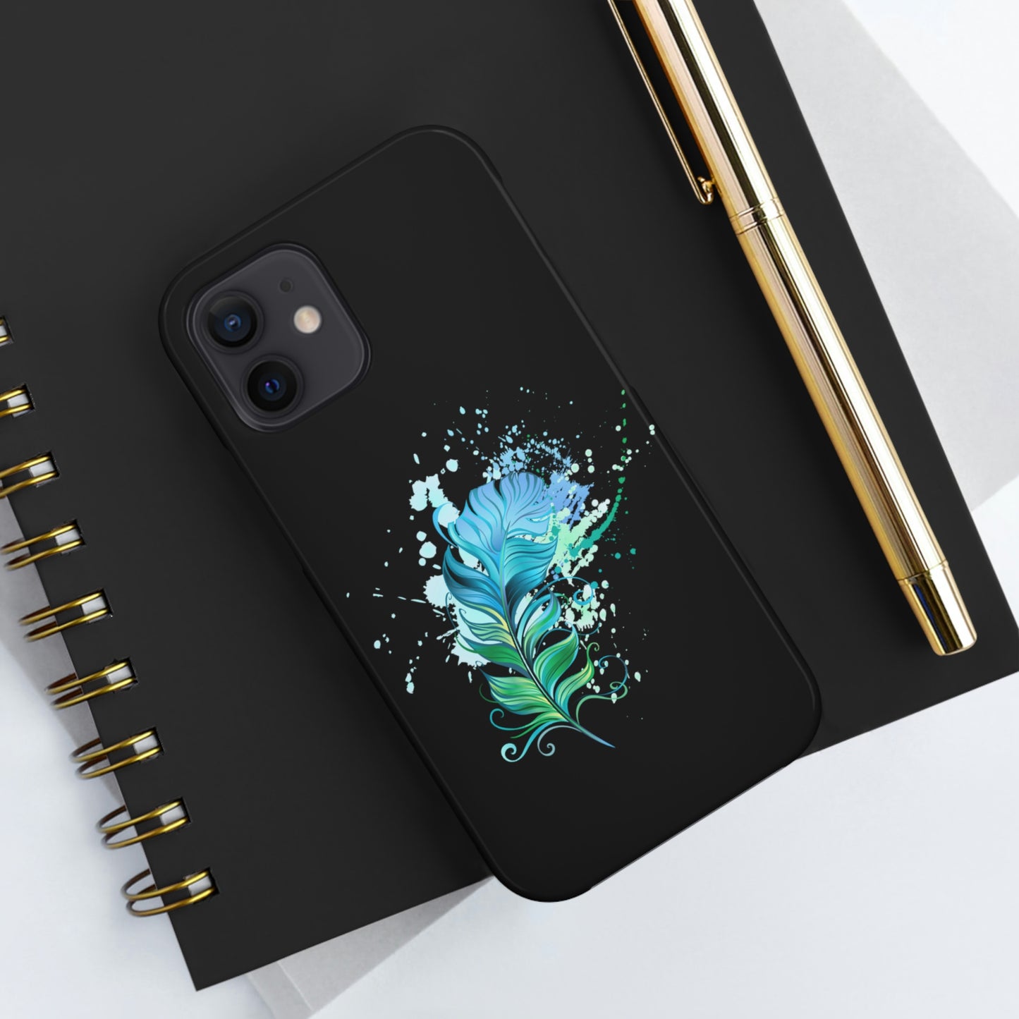 Feather Splash Tough Phone Cases, Case-Mate Phone Case