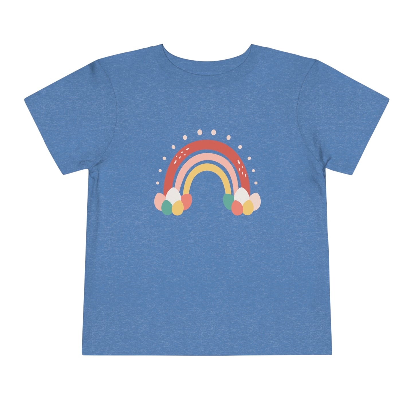 Easter Rainbow Toddler Short Sleeve Kids Apparel