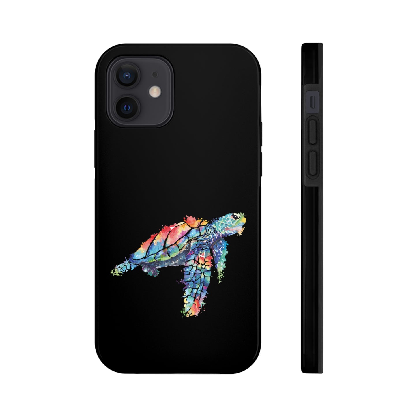 Multicolor Turtle Tough Phone Cases, Case-Mate Phone Case