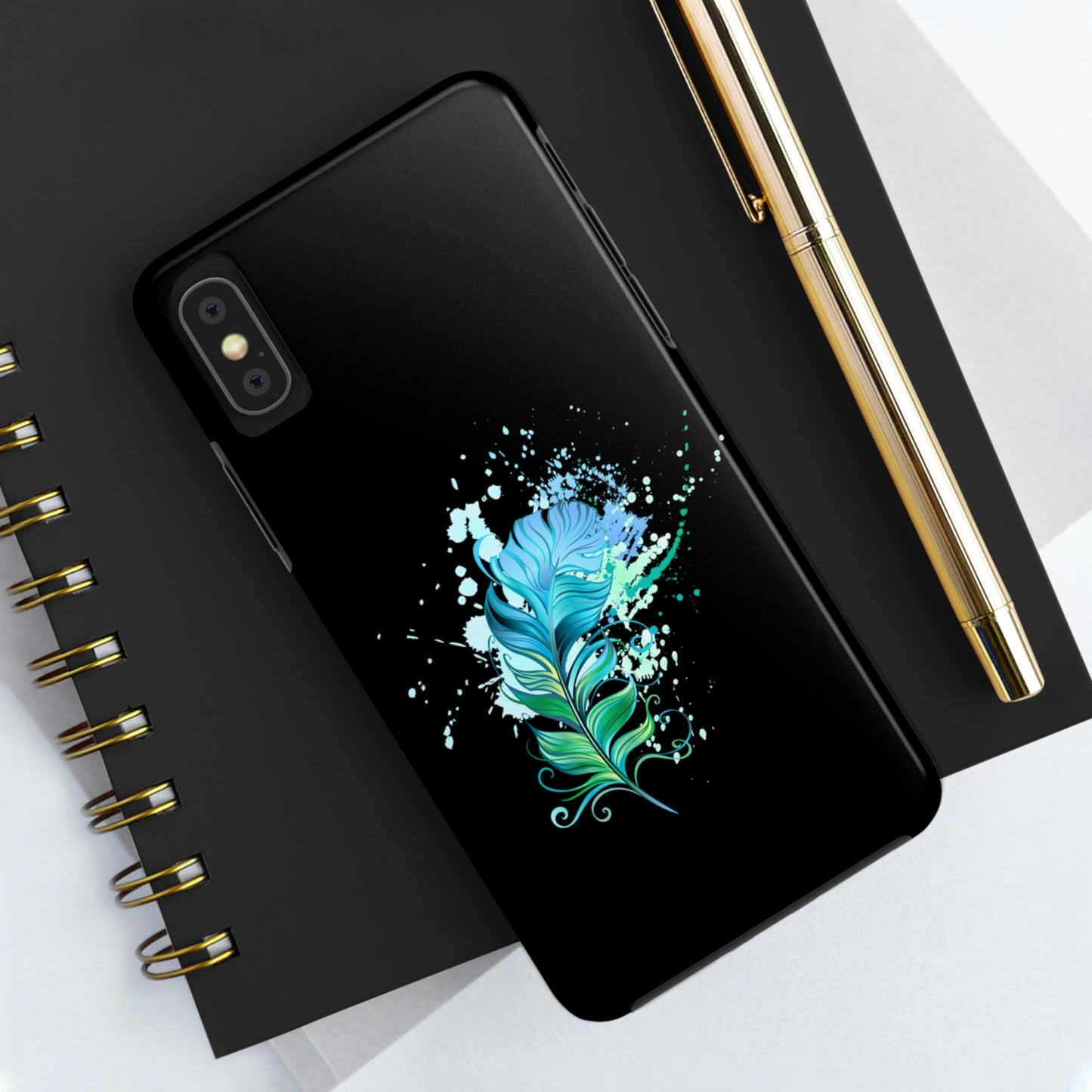 Feather Splash Tough Phone Cases, Case-Mate Phone Case