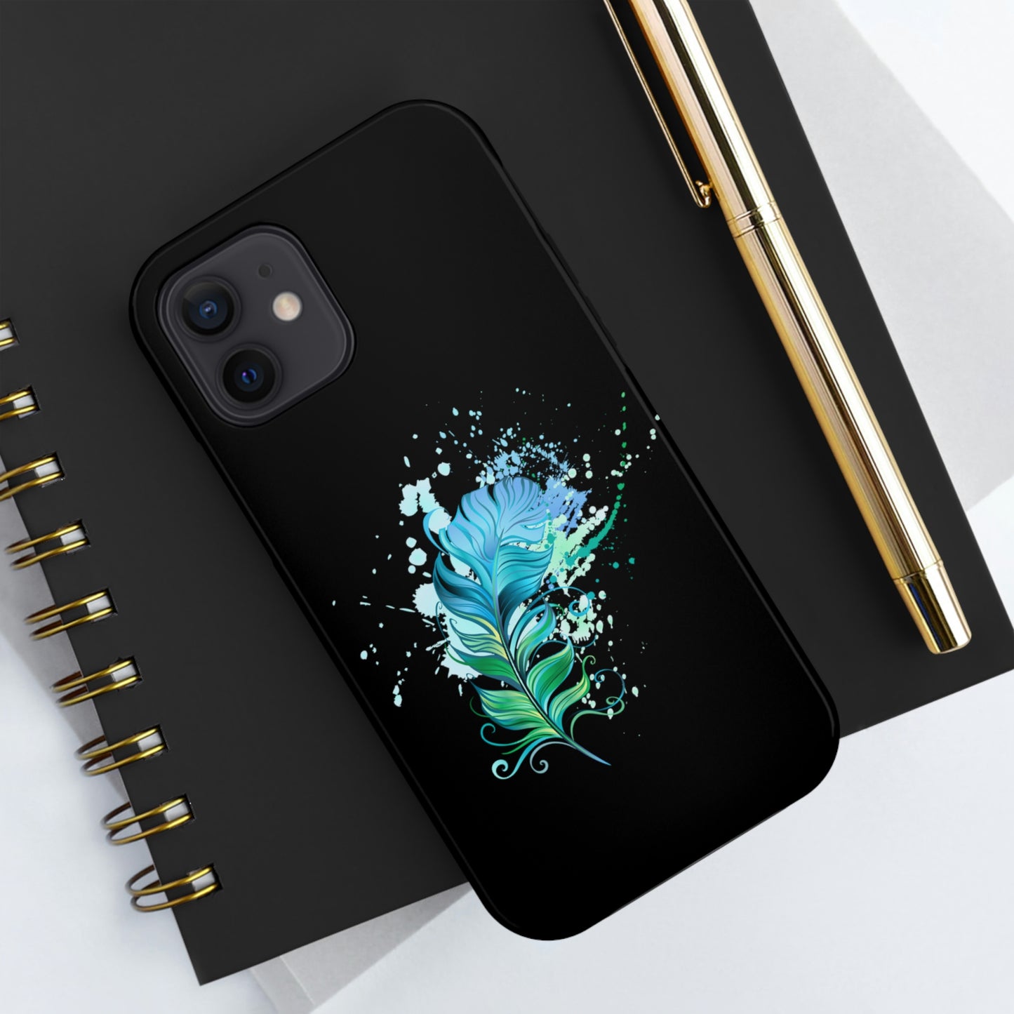 Feather Splash Tough Phone Cases, Case-Mate Phone Case