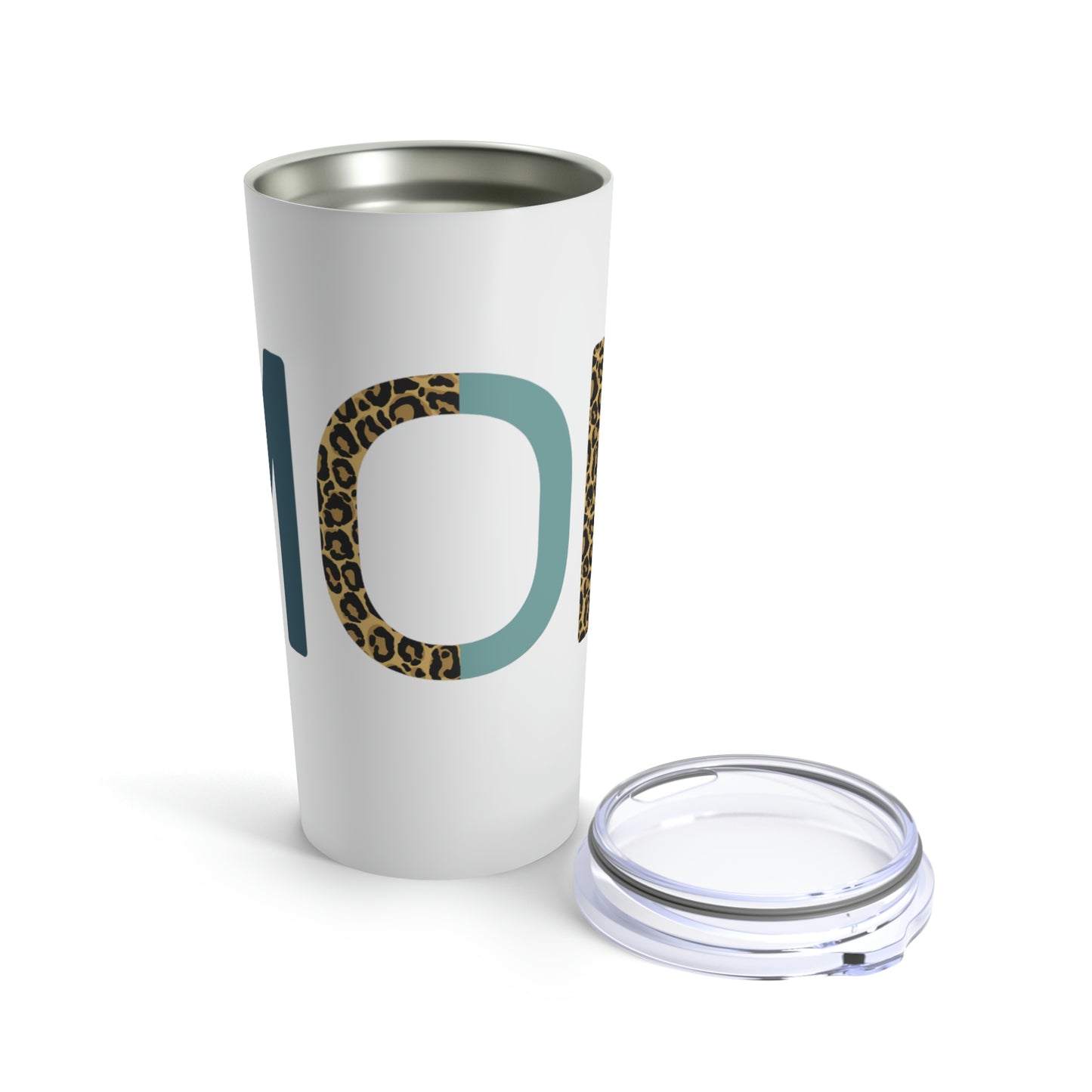 MOM cheetah print Tumbler 20oz drinkware