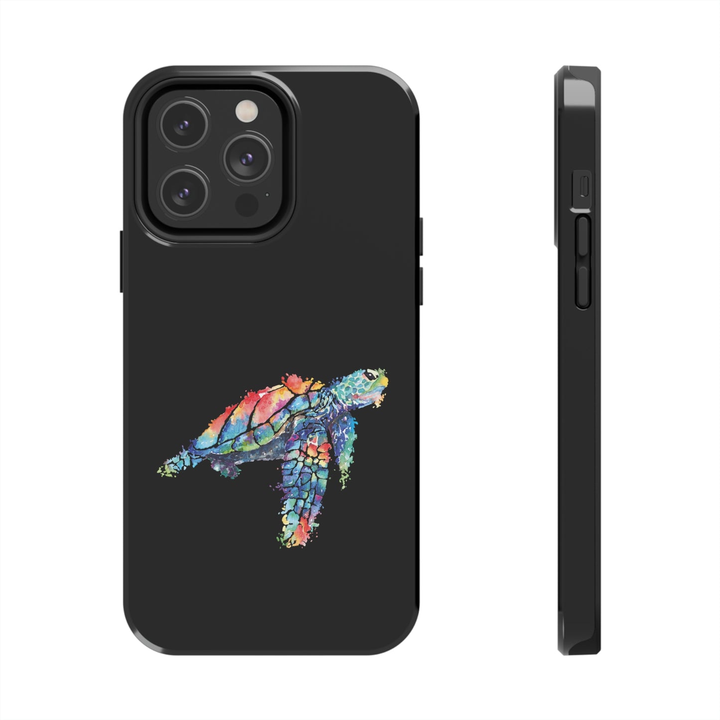 Multicolor Turtle Tough Phone Cases, Case-Mate Phone Case