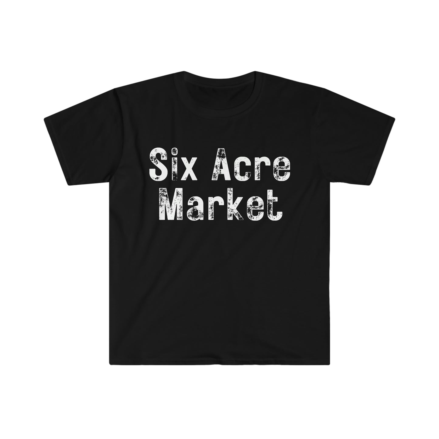 Six Acre Market Merch Unisex Graphic Tees!