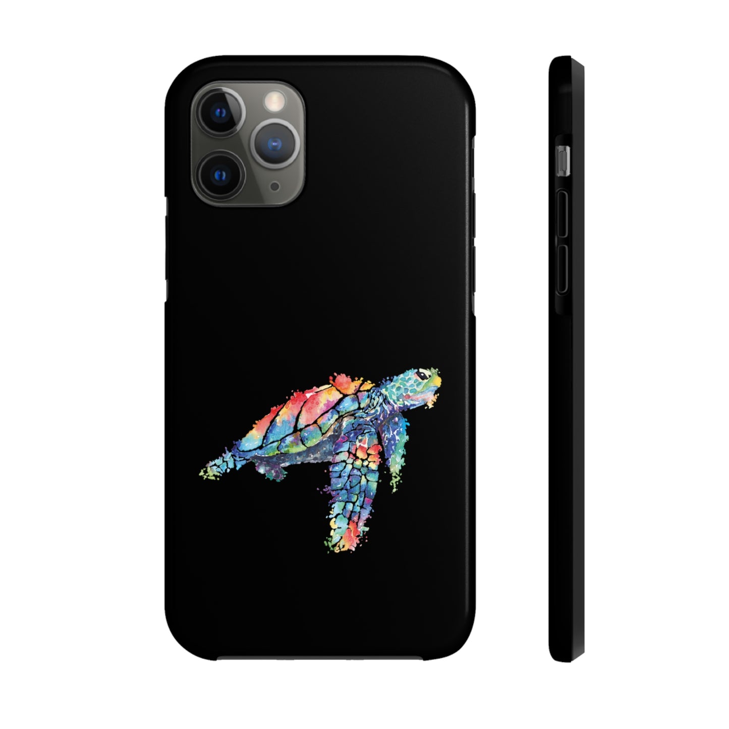 Multicolor Turtle Tough Phone Cases, Case-Mate Phone Case