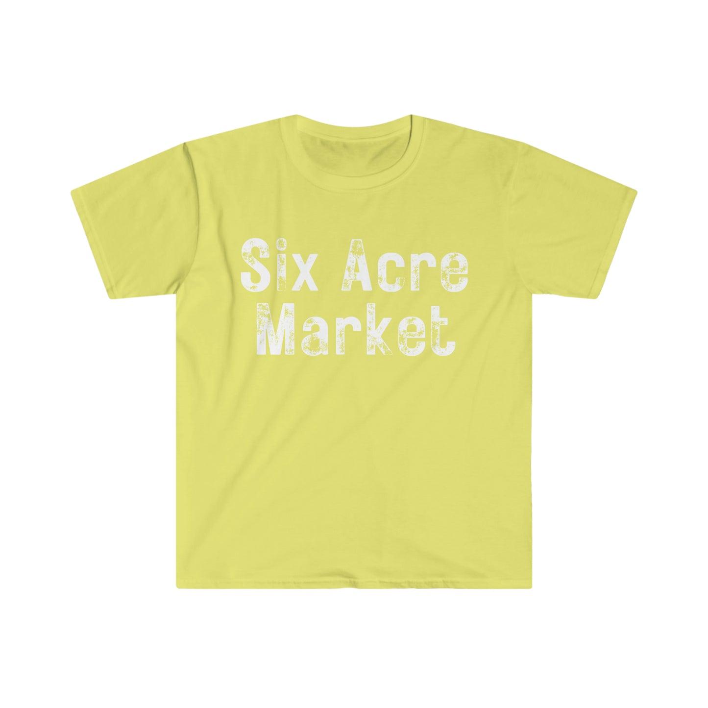 Six Acre Market Merch Unisex Graphic Tees!