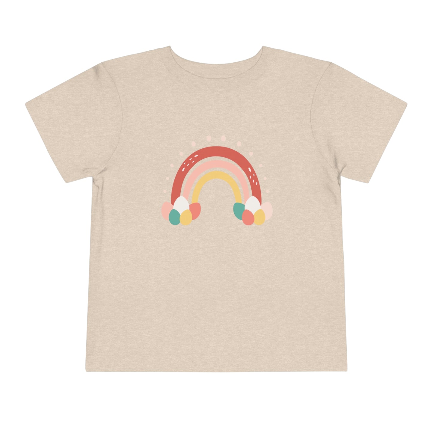 Easter Rainbow Toddler Short Sleeve Kids Apparel