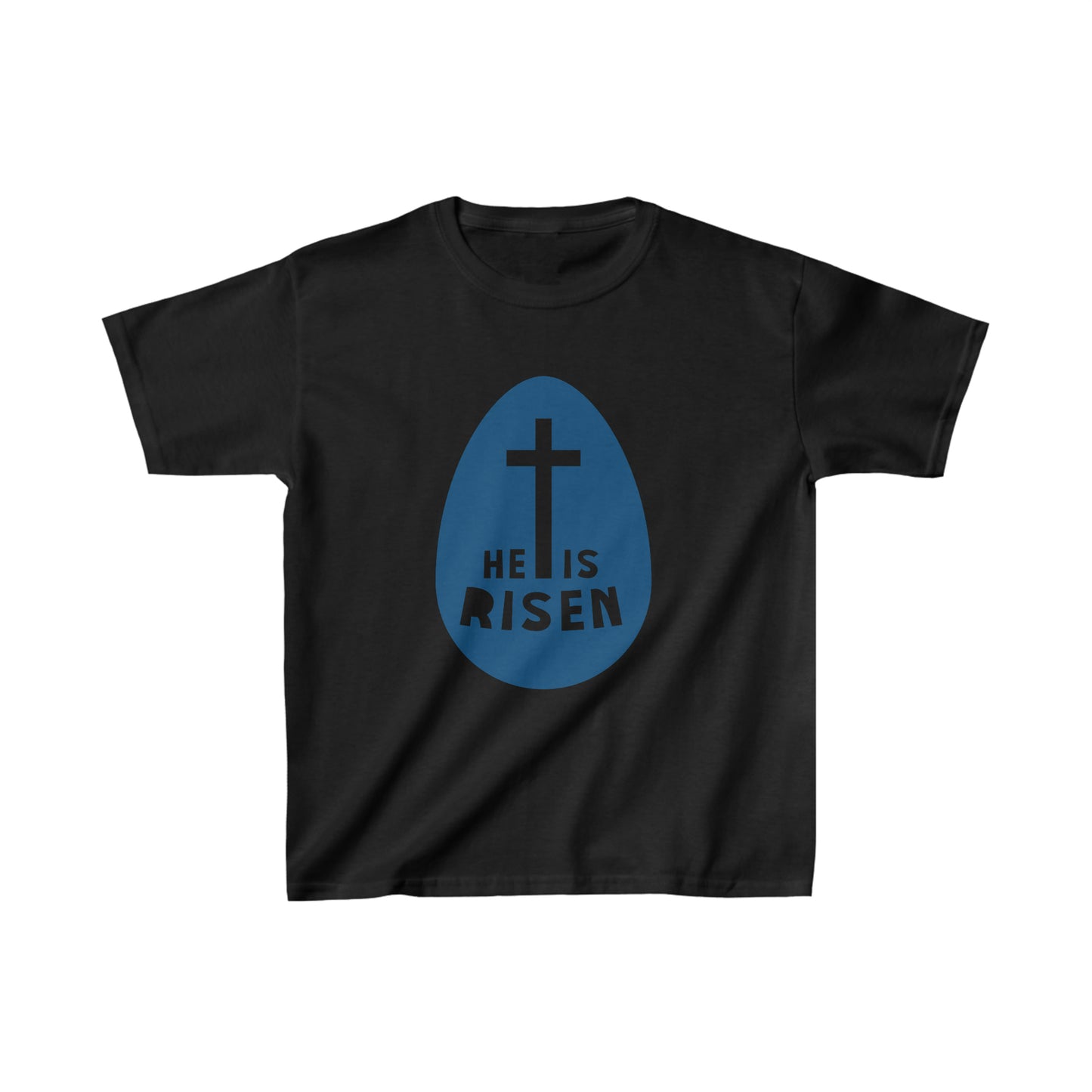 Easter Egg- He is Risen Kids Heavy Cotton™ Tee