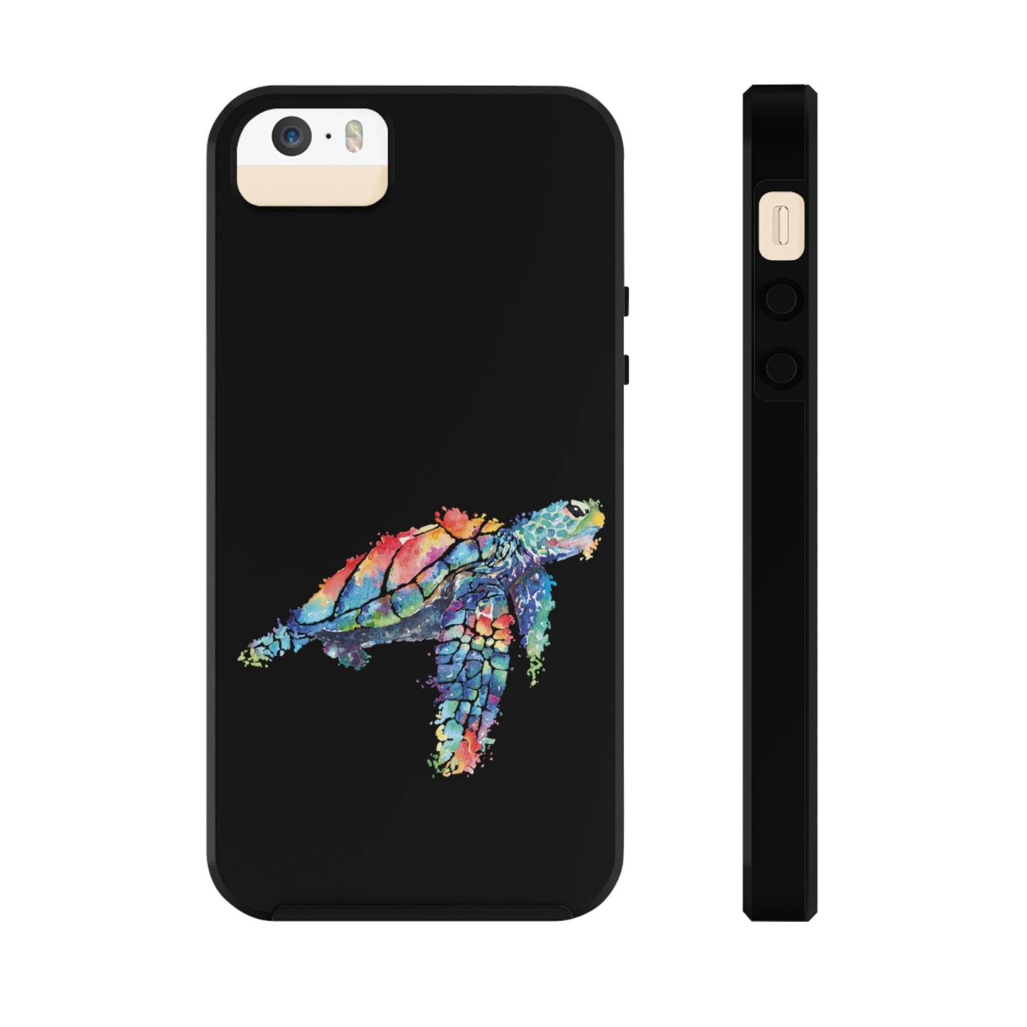 Multicolor Turtle Tough Phone Cases, Case-Mate Phone Case