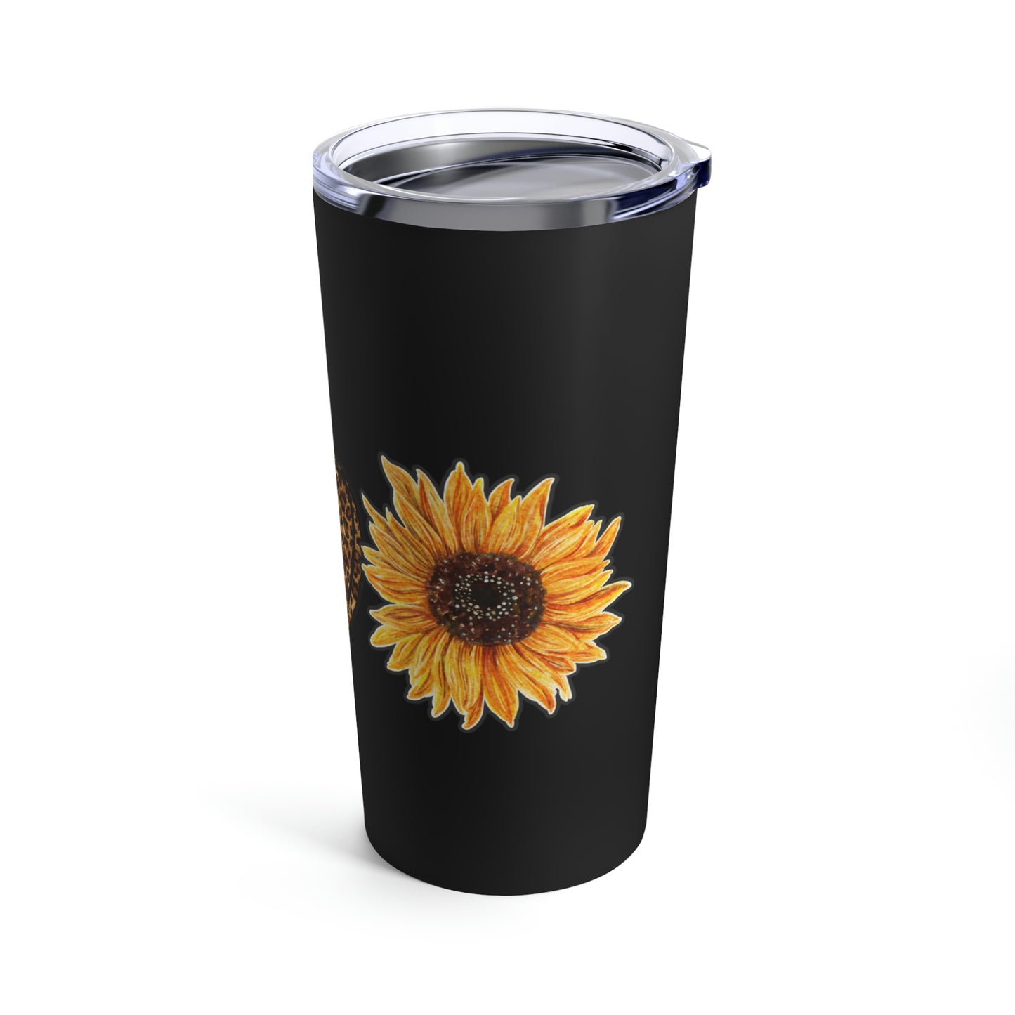 Peace Love Sunflower Tumbler 20oz drinkware