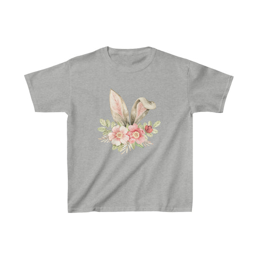 Floral Bunny Ears Kids Heavy Cotton™ Tee