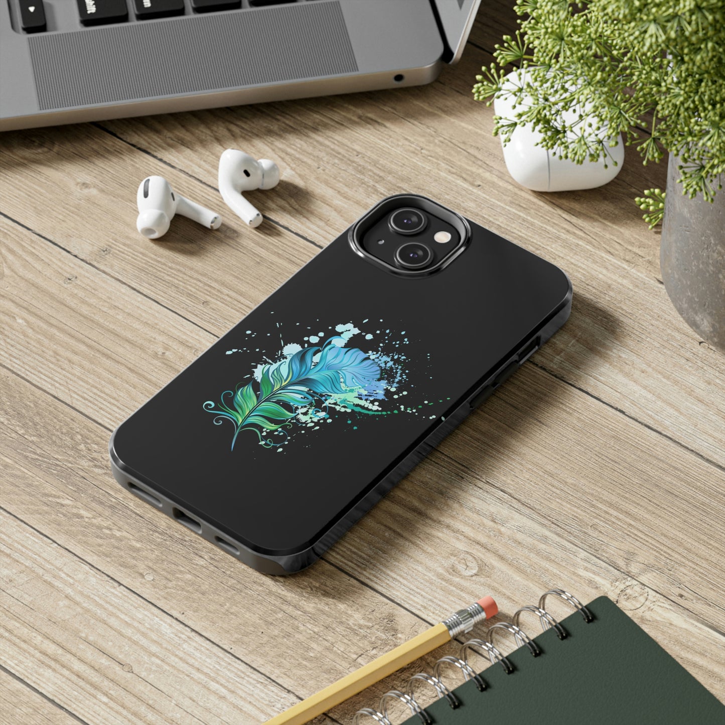 Feather Splash Tough Phone Cases, Case-Mate Phone Case