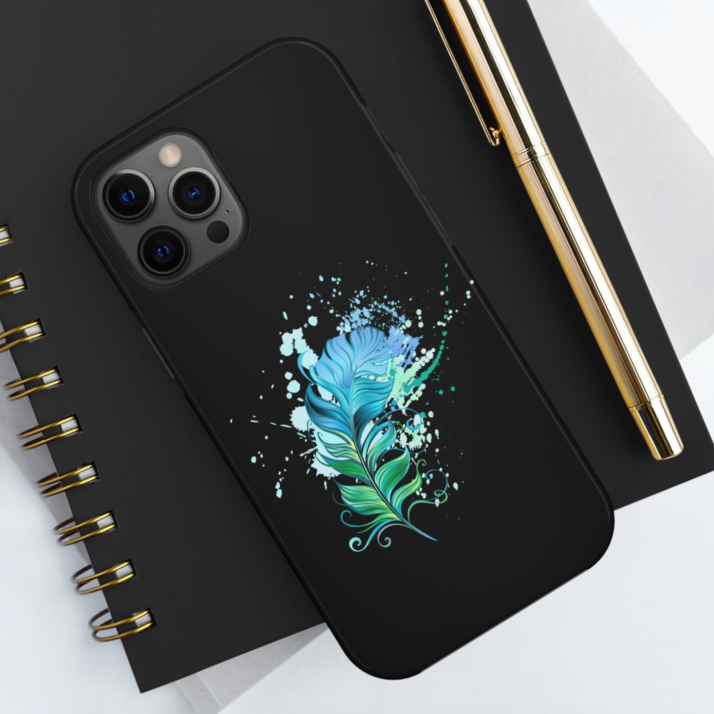 Feather Splash Tough Phone Cases, Case-Mate Phone Case