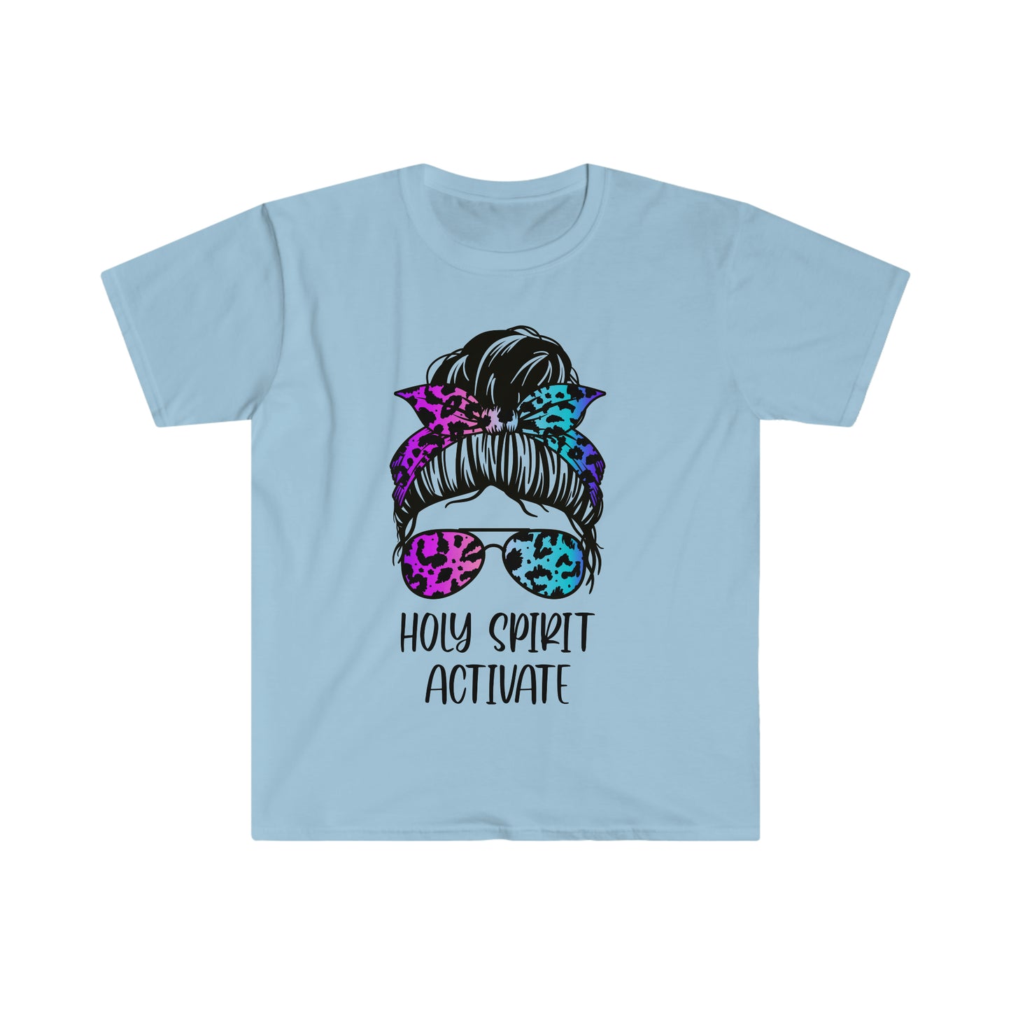 Holy Spirit Activate Unisex Softstyle T-Shirt Graphic Tees