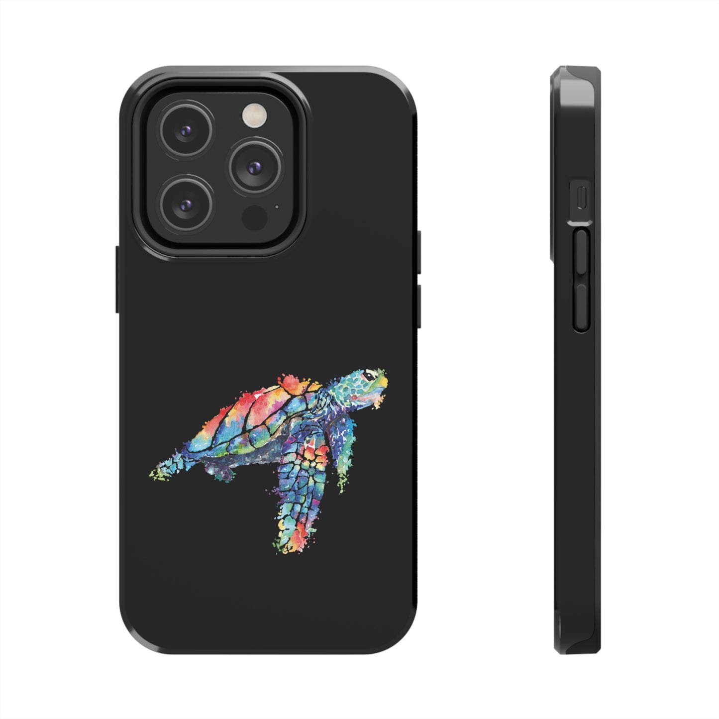 Multicolor Turtle Tough Phone Cases, Case-Mate Phone Case